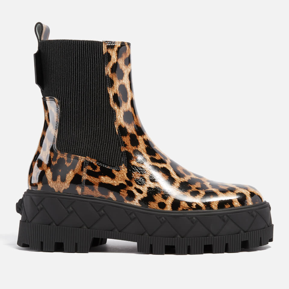 Kurt geiger leopard boots clearance