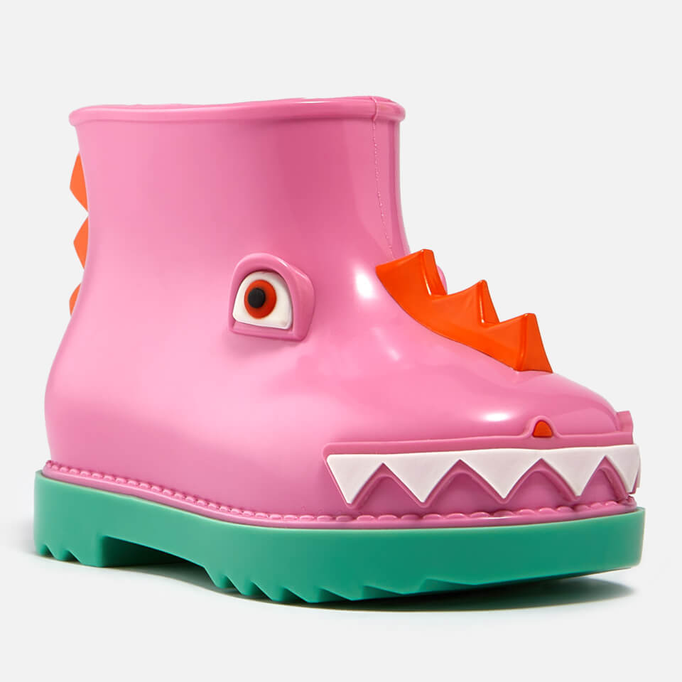 Mini Melissa Dinosaur Rubber Wellington Boots