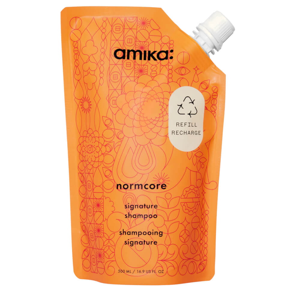 amika Normcore Signature Shampoo Refillable Pouch 500ml