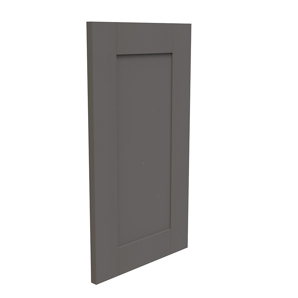 Classic Shaker Kitchen Cabinet Door (W)397mm - Dark Grey