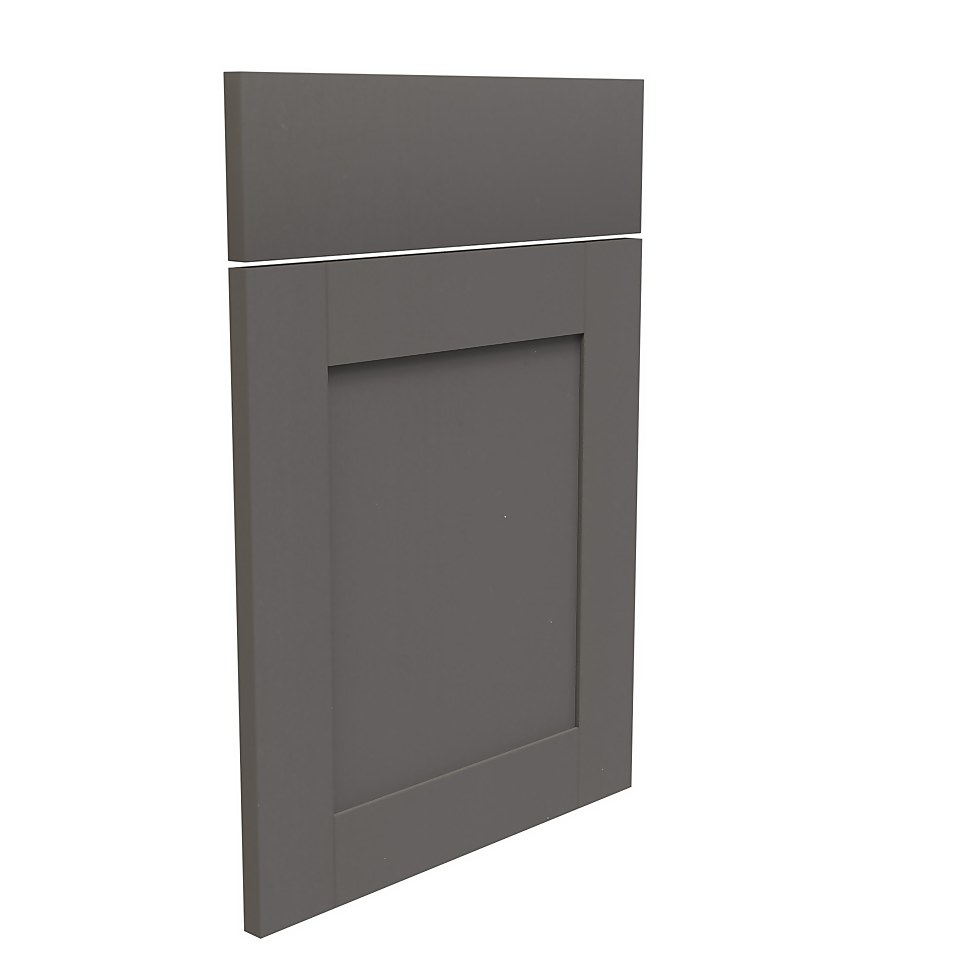 Classic Shaker Kitchen Cabinet Door and Drawer Front (W)497mm - Dark Grey