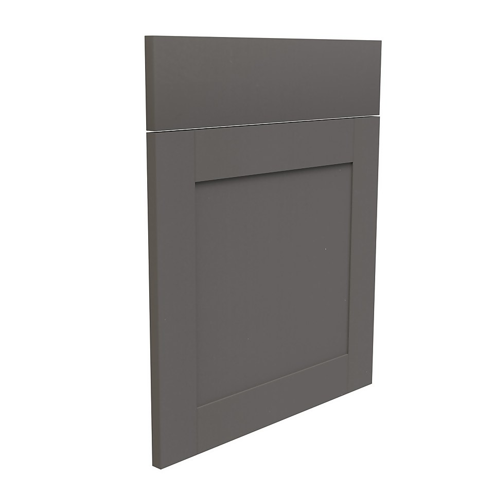 Classic Shaker Kitchen Cabinet Door and Drawer Front (W)597mm - Dark Grey