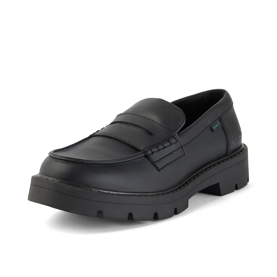 Adult Womens Kori Loafer Leather Alternative Black