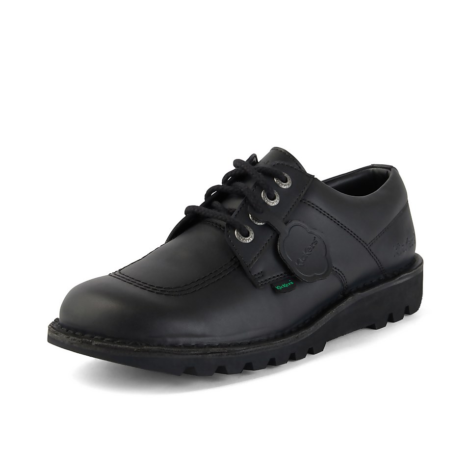 Adult Unisex Kick Lo Leather Alternative Black