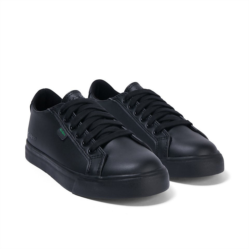 Junior Unisex Tovni Lacer Leather Alternative Black