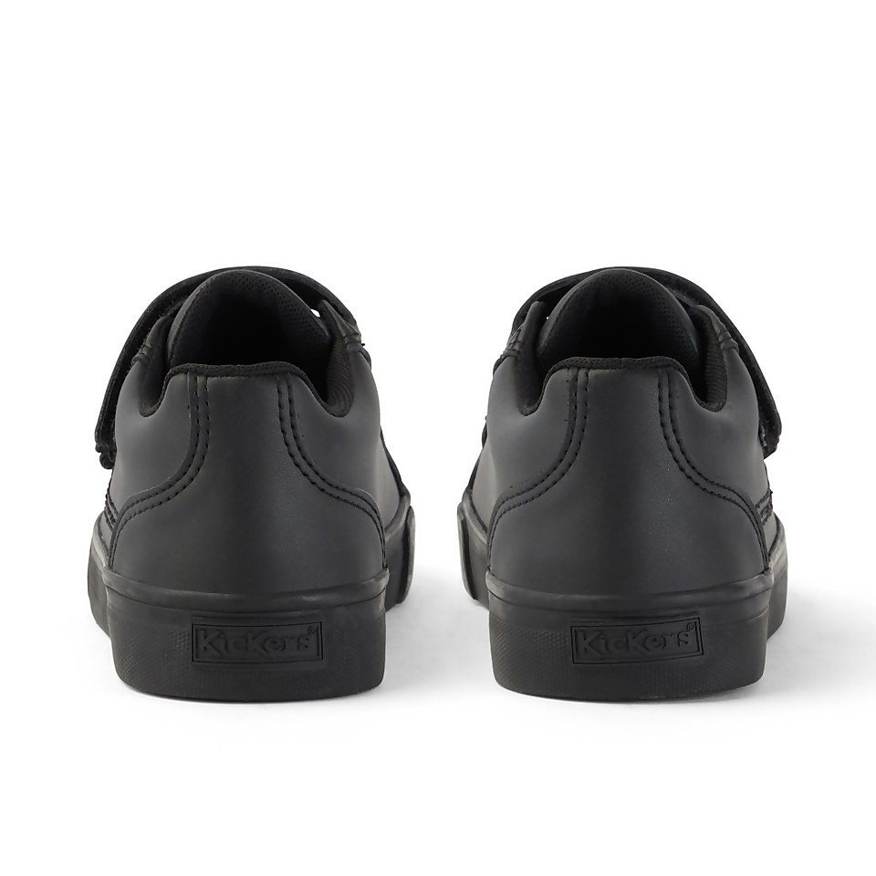 Junior Unisex Tovni Trip Leather Alternative Black