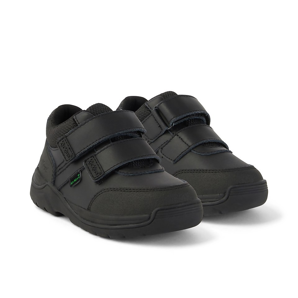 Infant Boys Stomper Mid Leather Black