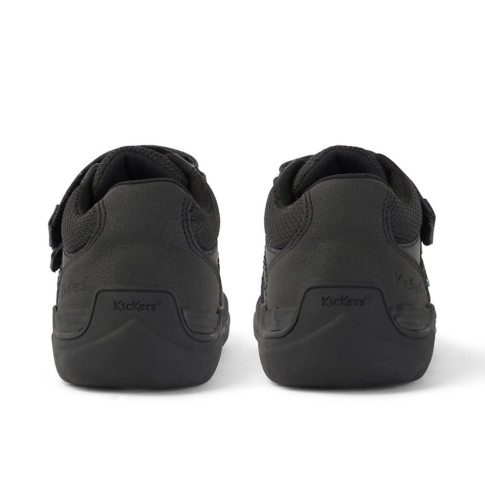 Infant Boys Stomper Mid Leather Black