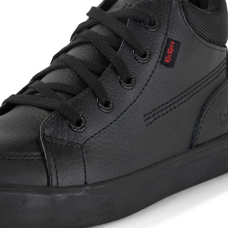 Youth Mens Tovni Hi Leather Black