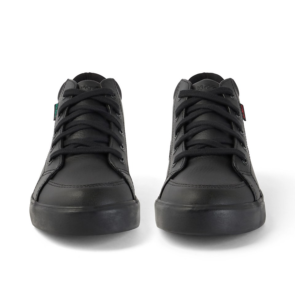 Youth Mens Tovni Hi Leather Black