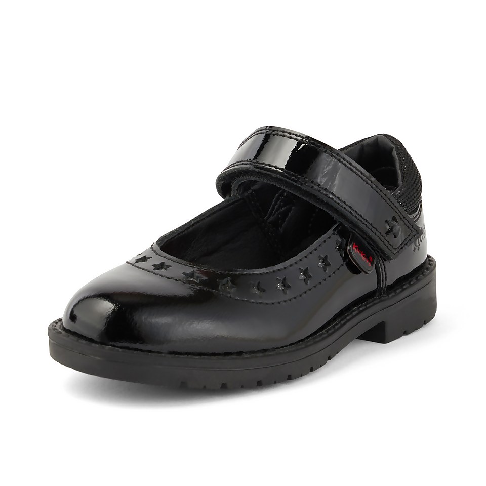 Infant Girls Lachly Star Mj Patent Leather Black