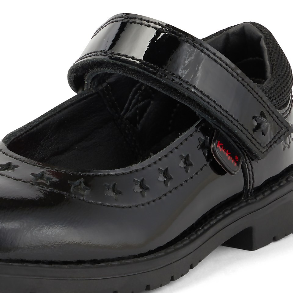 Infant Girls Lachly Star Mj Patent Leather Black