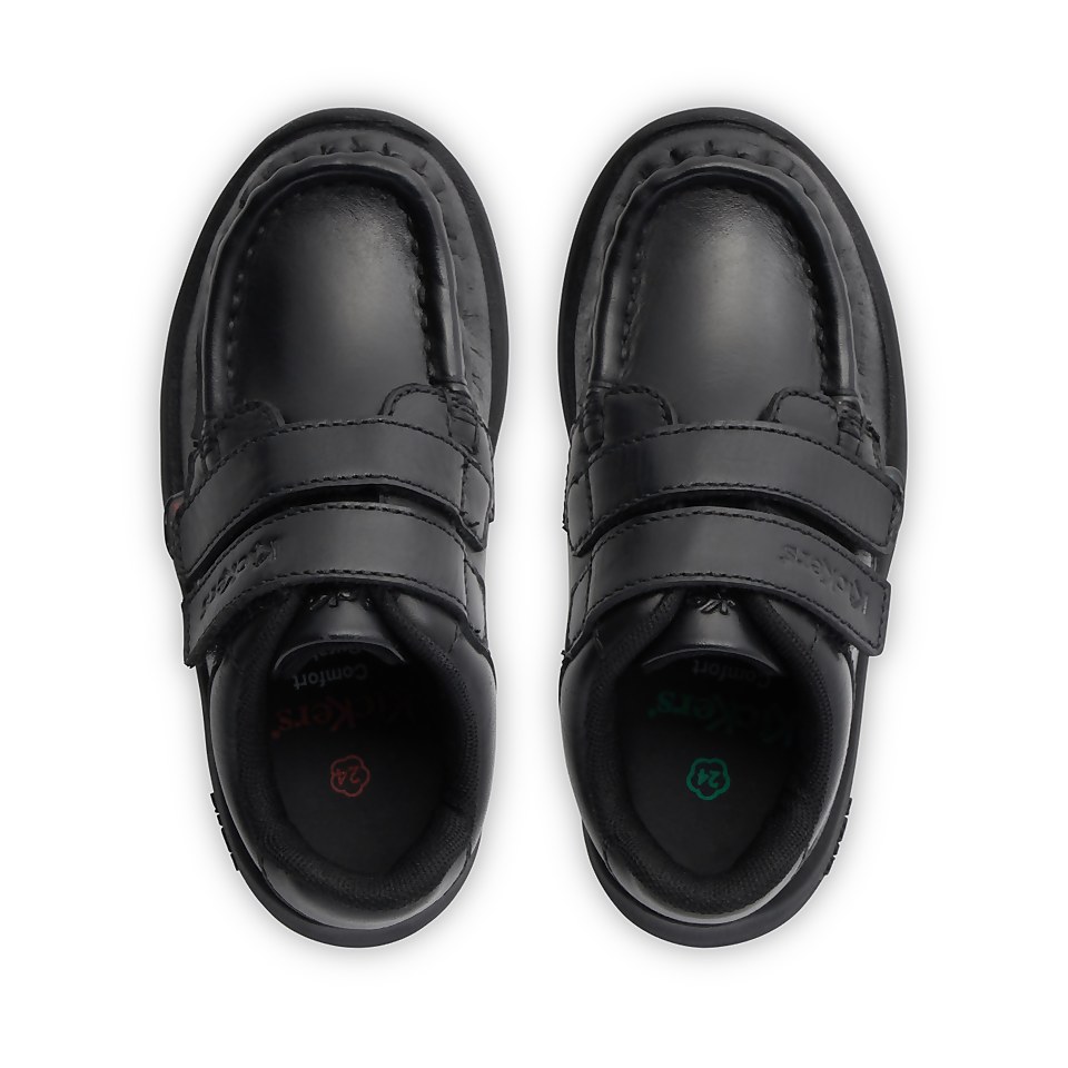Infant Boys Reasan Twin Vel Leather Black