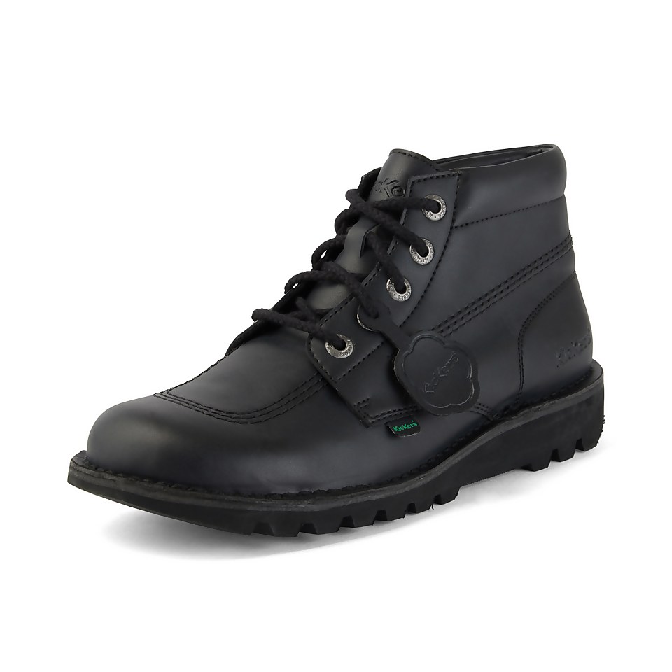Adult Unisex Kick Hi Leather Alternative Black