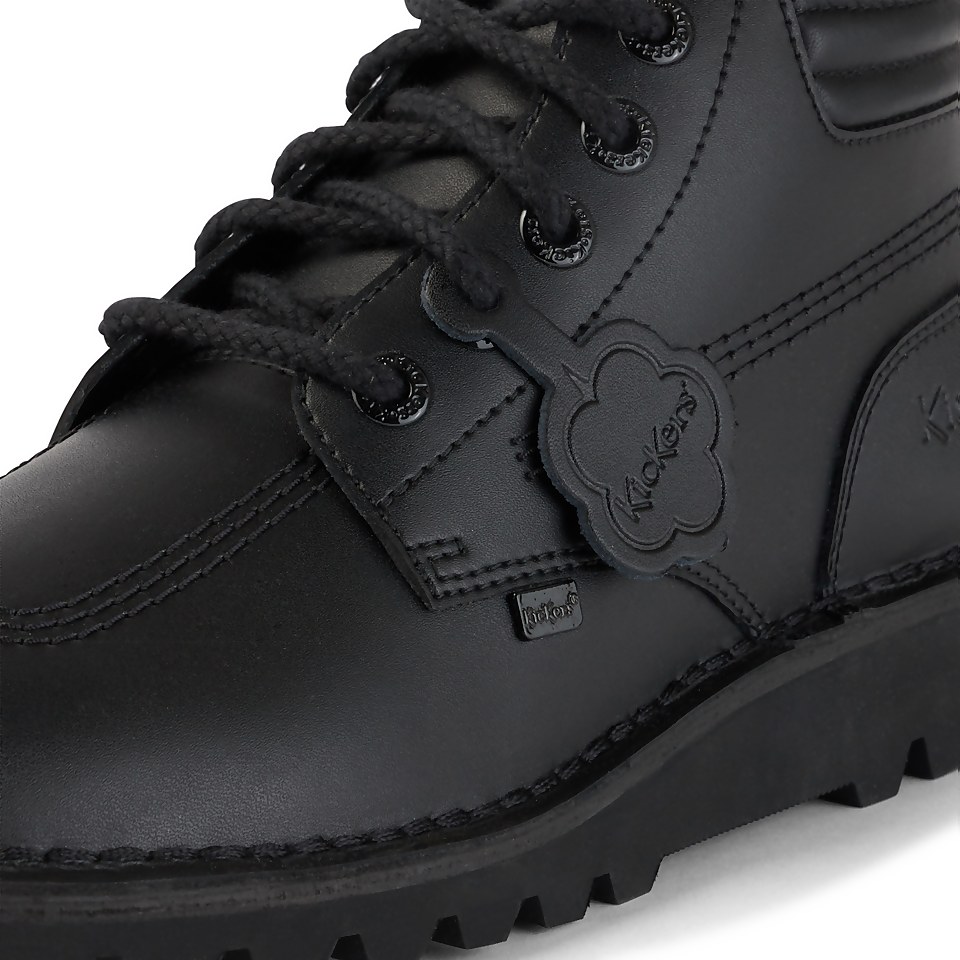 Adult Mens Kick Hi Padded Leather Black