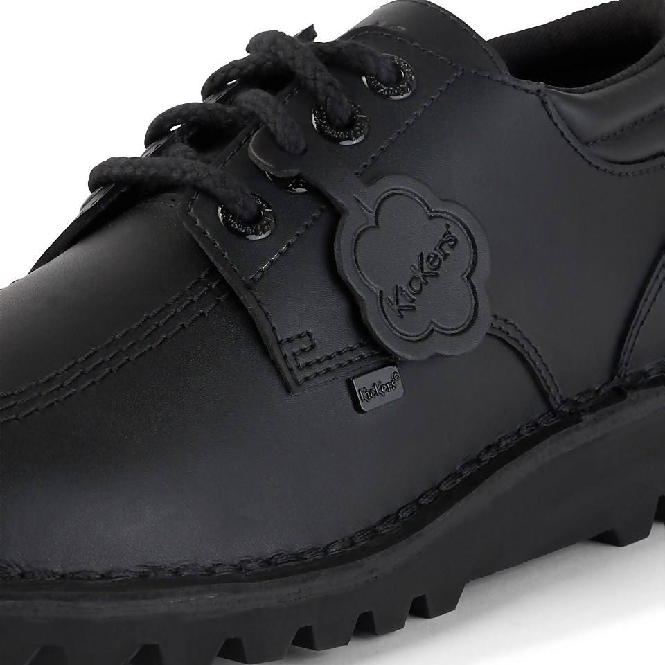 Adult Mens Kick Lo Padded Leather Black