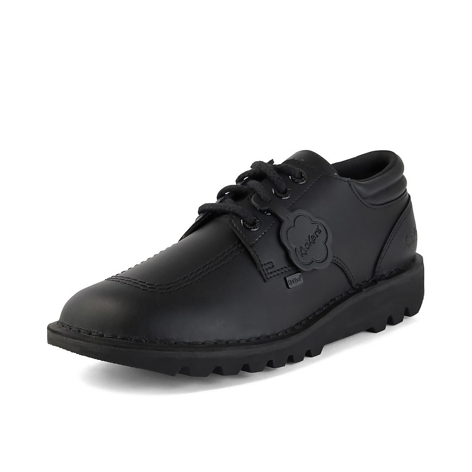 Adult Mens Kick Lo Padded Leather Black