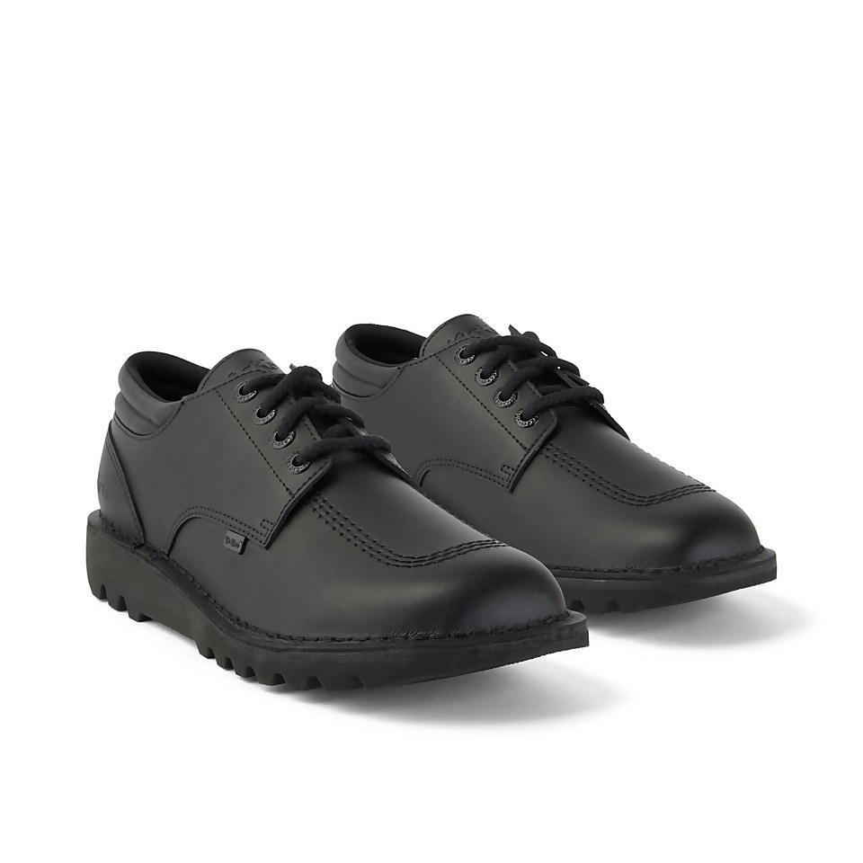 Adult Mens Kick Lo Padded Leather Black