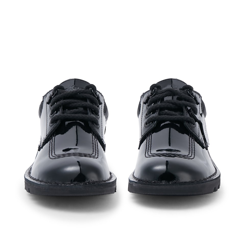 Youth Womens Kick Lo Quilt Patent Leather Black