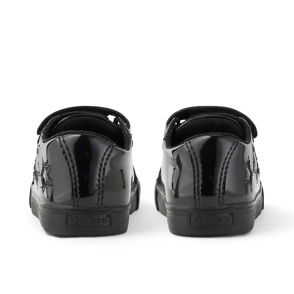 Infant Girls Tovni Star Vel Patent Leather Black