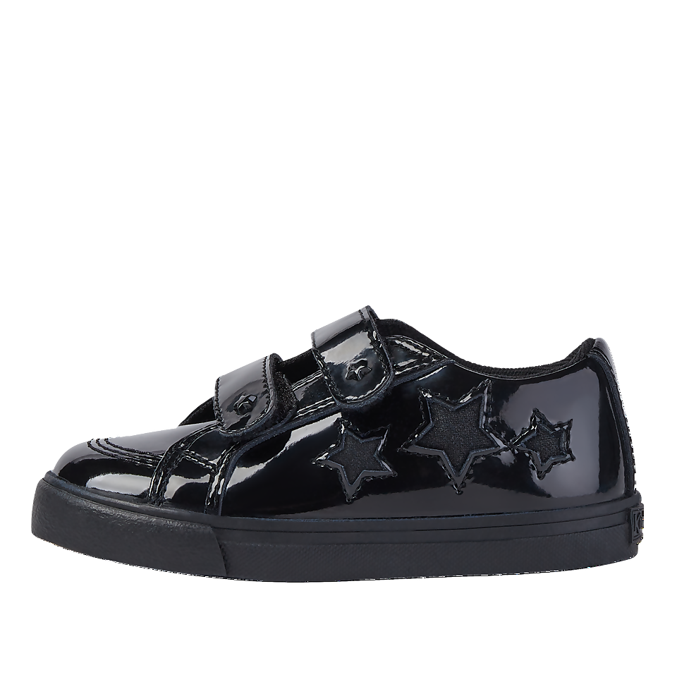 Infant Girls Tovni Star Vel Patent Leather Black