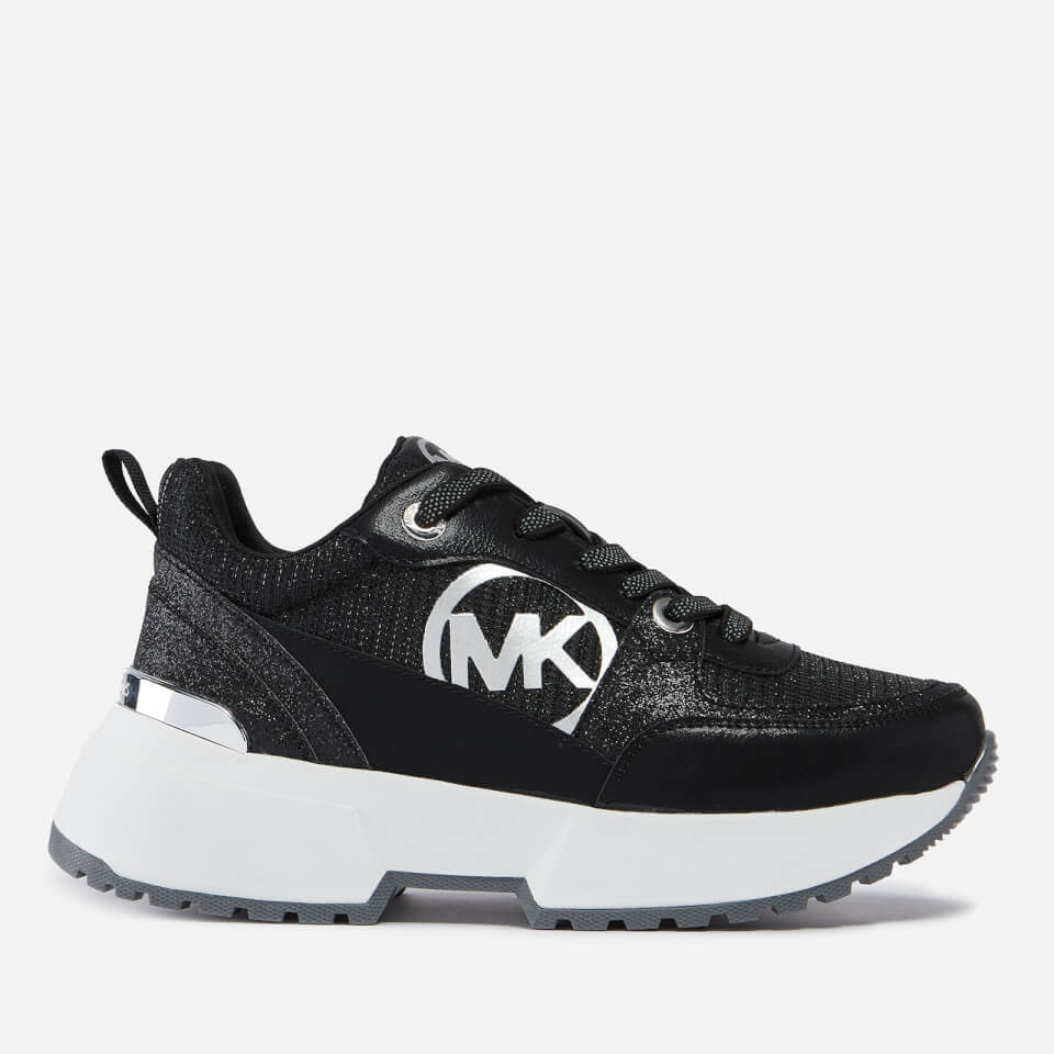 Michael kors cosmo clearance printed leather trainer