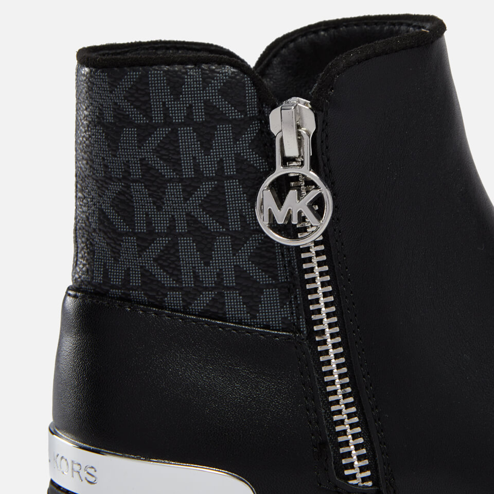 Michael Kors Girls Emma Theodora Faux Leather Ankle Boots Allsole