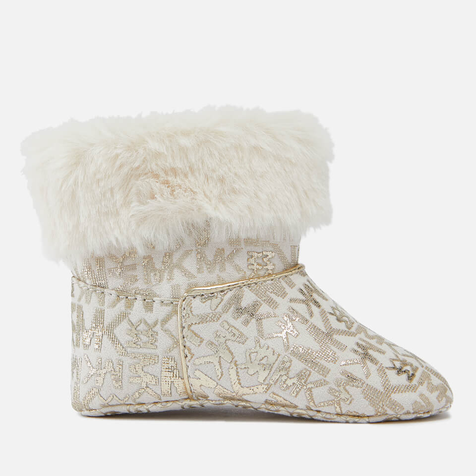 Michael Kors Babies' Leydon Faux Suede and Faux Fur Boots | FREE UK  Delivery | Allsole