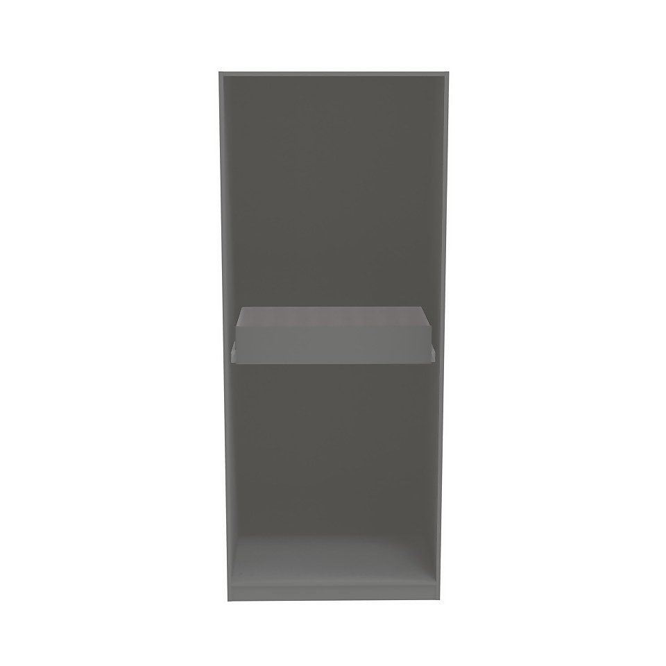 House Beautiful Fitted Bedroom Internal Drawer for Double Wardrobe - Grey