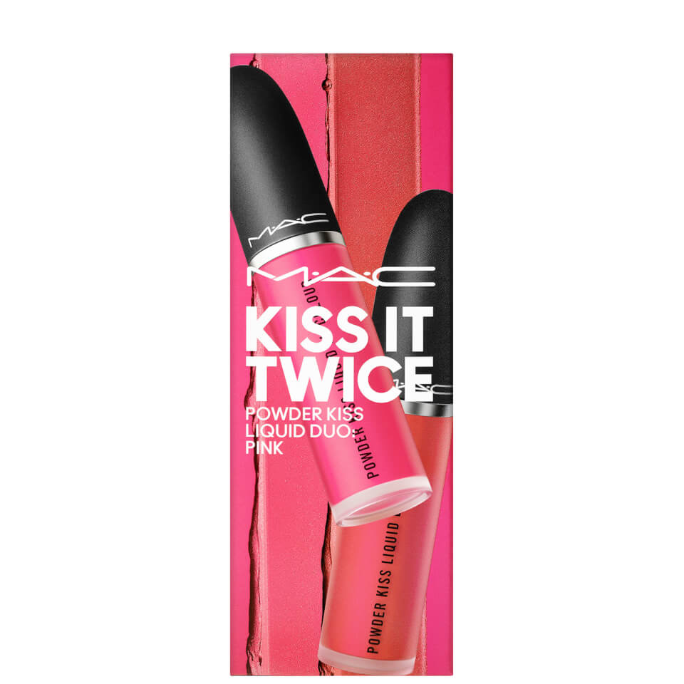 MAC Superstar Kiss It Twice Powder Kiss Liquid Duo Pink