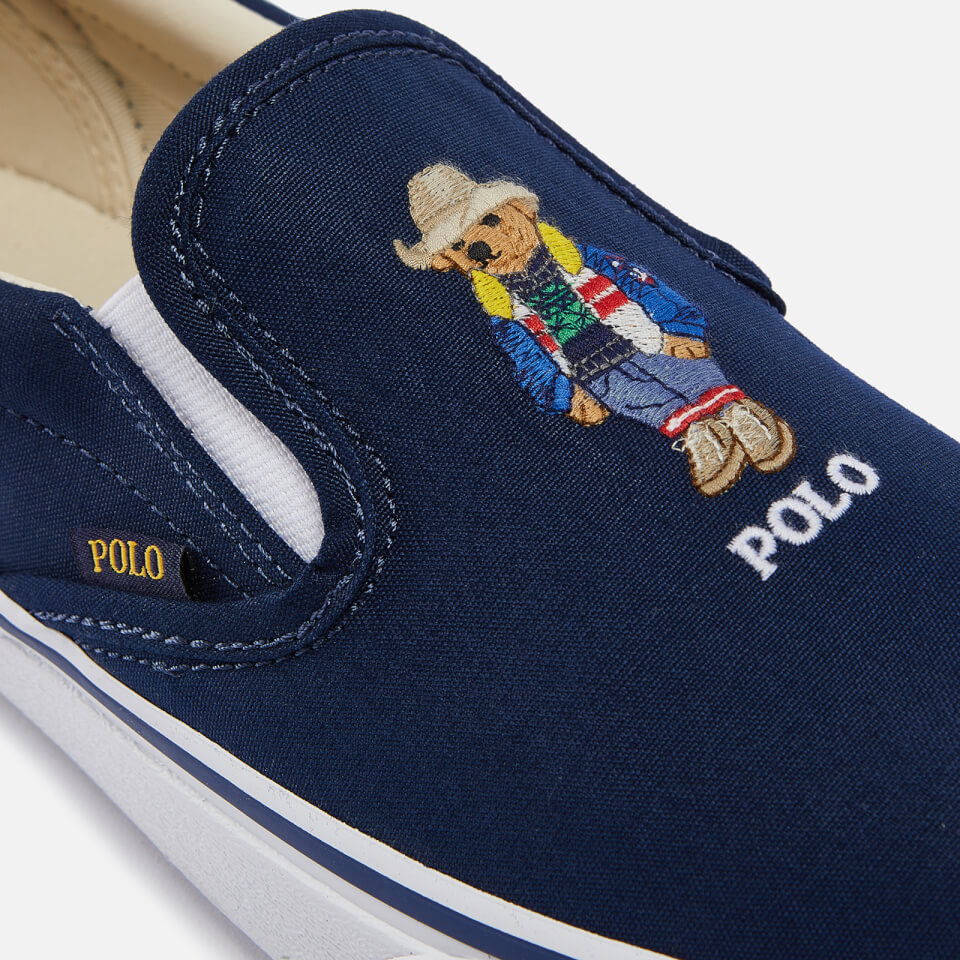Polo bear slip on shoes clearance