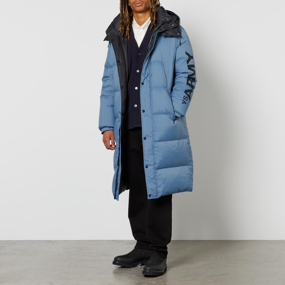 Yves Salomon Army Reversible Shell Down Puffer Coat Coggles