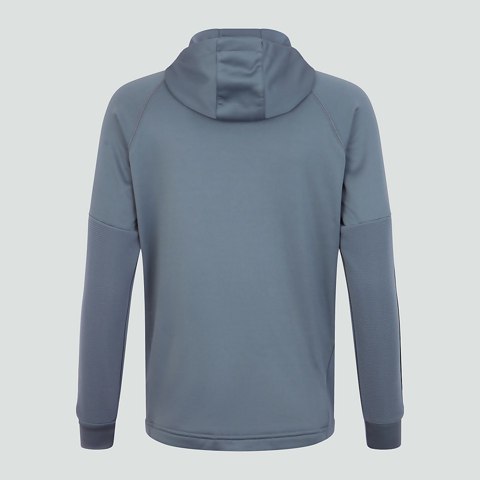 WOMENS 1/4 ZIP TRAINING HOODY GREY