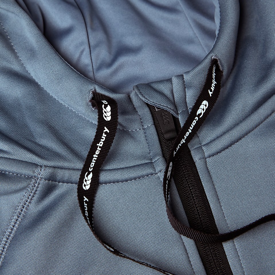 WOMENS 1/4 ZIP TRAINING HOODY GREY