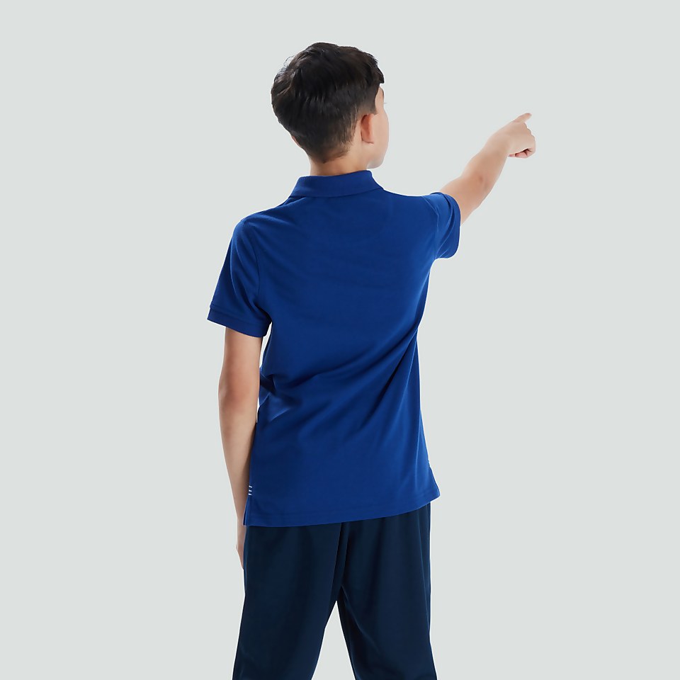JUNIOR UNISEX WAIMAK POLO SHIRT BLUE