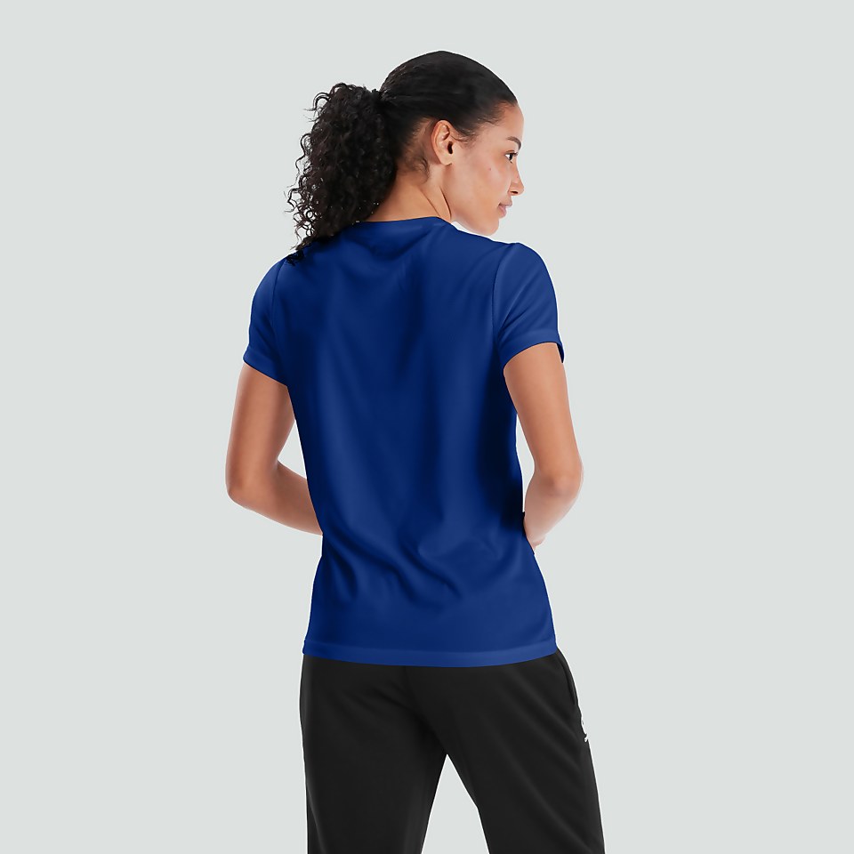 WOMENS CLUB DRY TEE BLUE