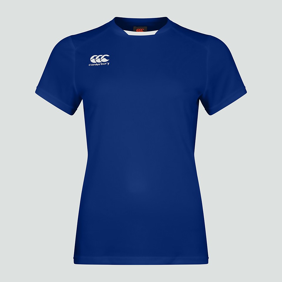 WOMENS CLUB DRY TEE BLUE