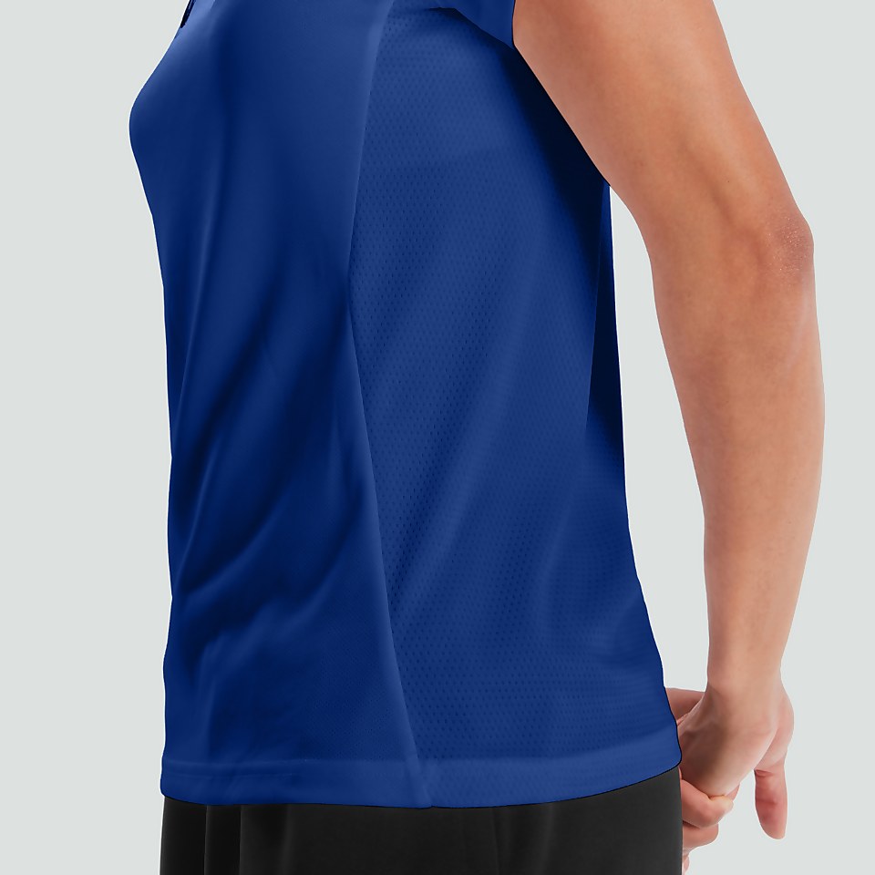WOMENS CLUB DRY TEE BLUE