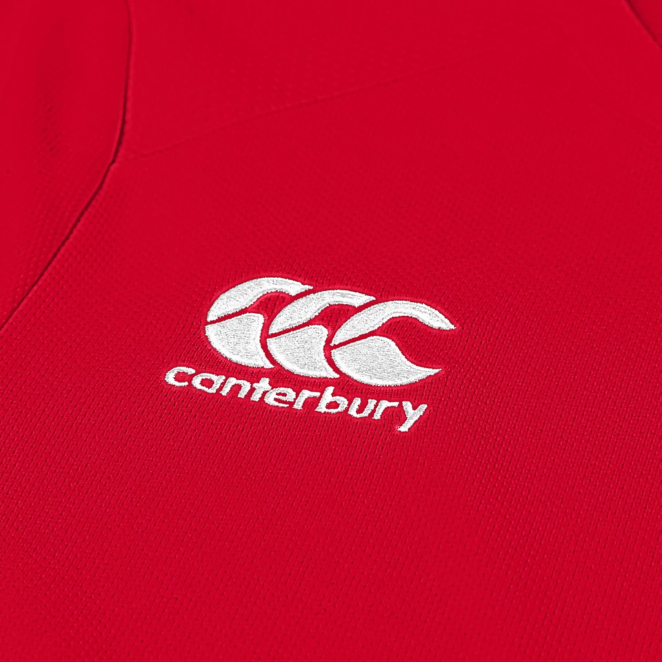 WOMENS CLUB DRY TEE RED