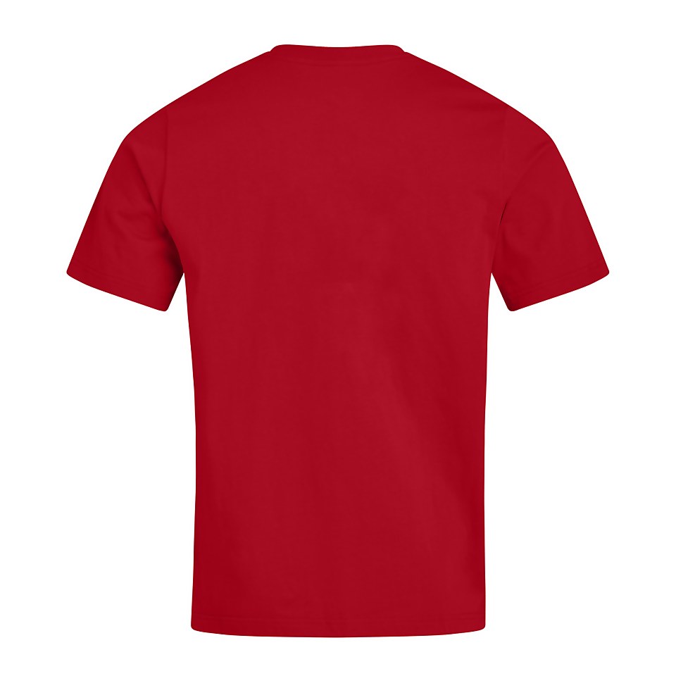 WOMENS CLUB PLAIN TEE RED