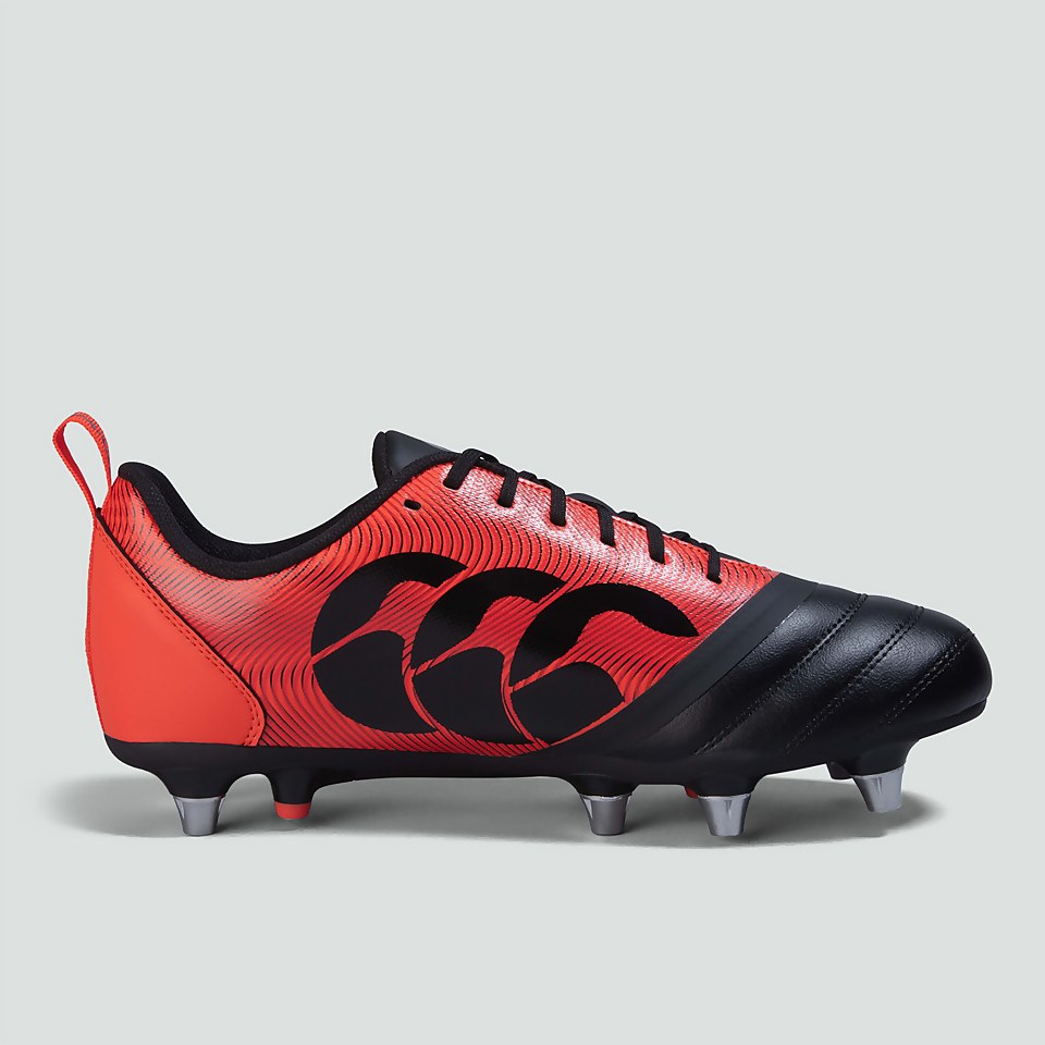 ADULT UNISEX STAMPEDE TEAM SOFT GROUND BOOTS ORANGE/BLACK