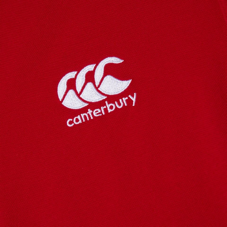 WOMENS WAIMAK POLO SHIRT RED
