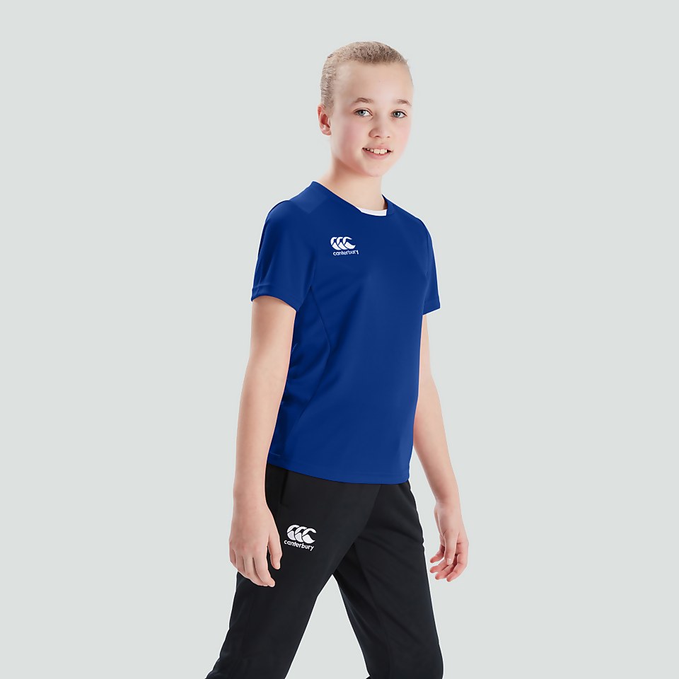 JUNIOR UNISEX CLUB DRY TEE BLUE