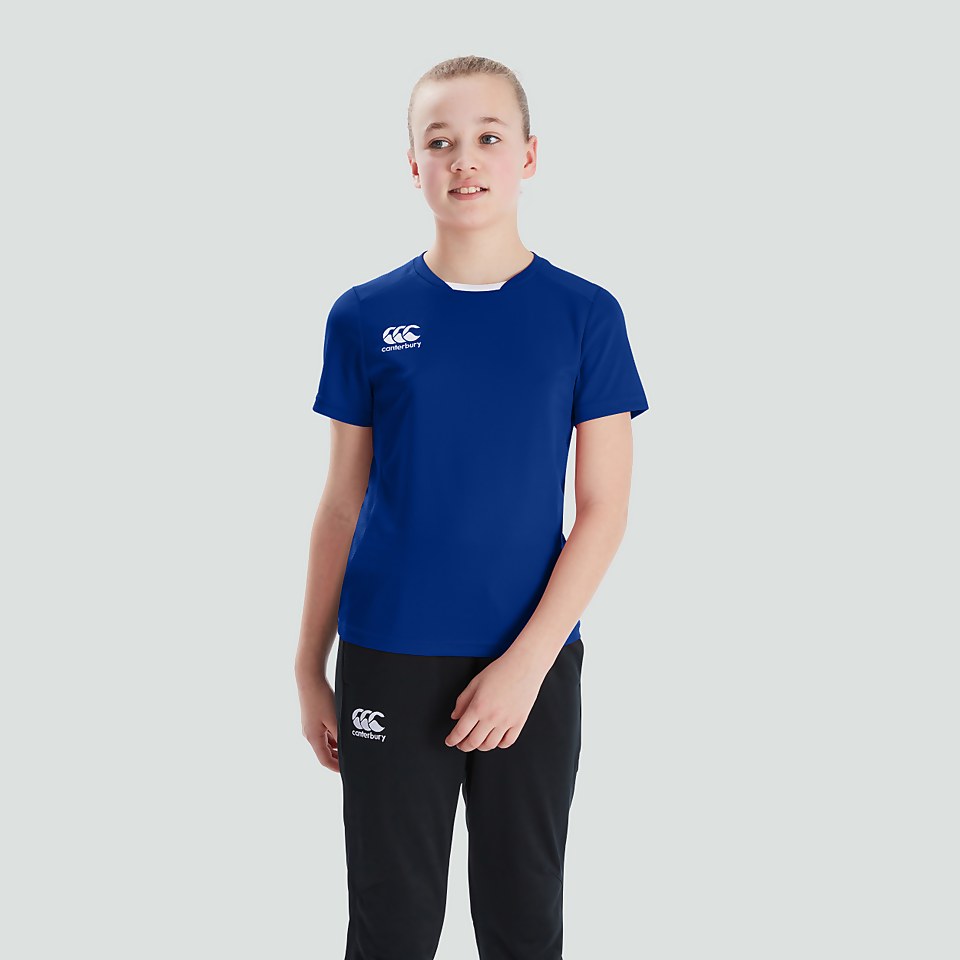 JUNIOR UNISEX CLUB DRY TEE BLUE