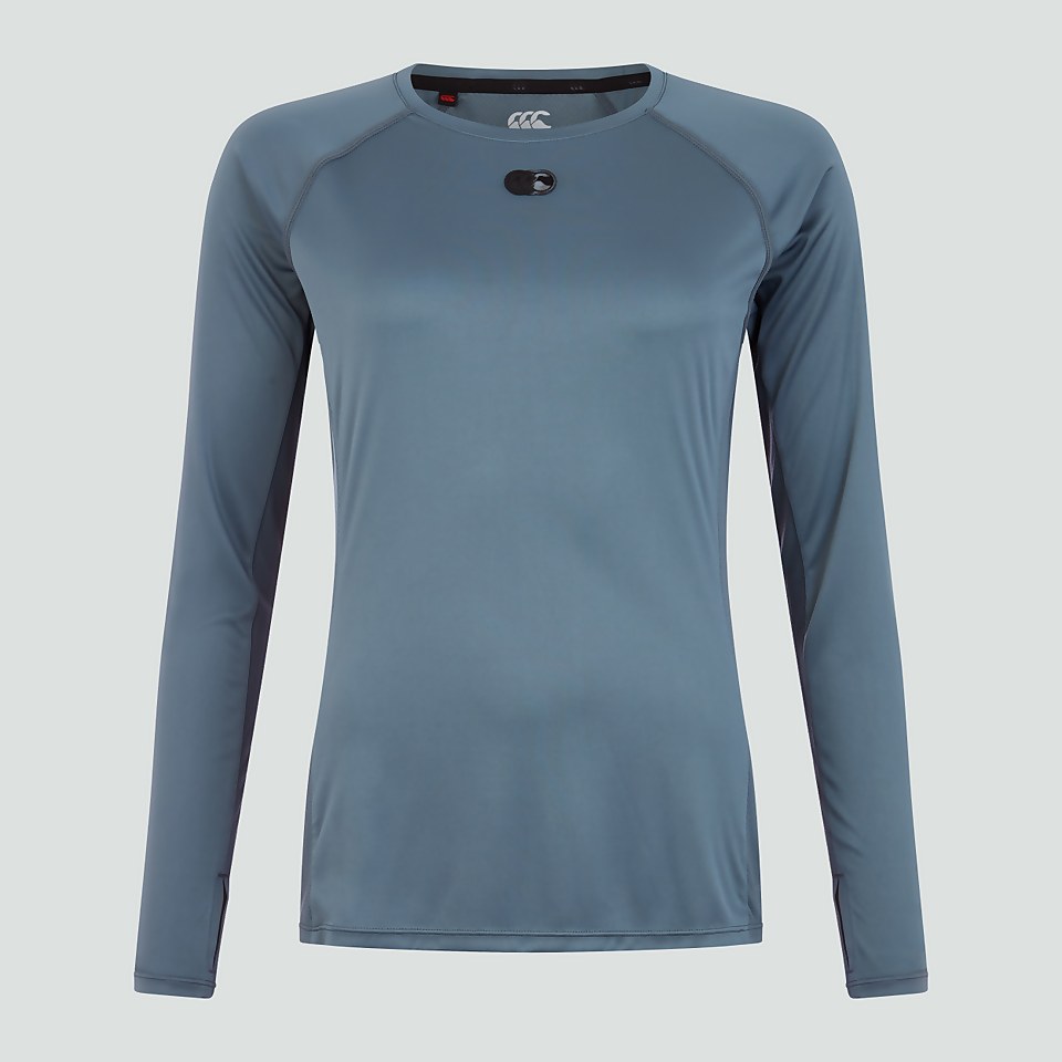 WOMENS VAPODRI SUPER LIGHT LONG SLEEVED TEE GREY