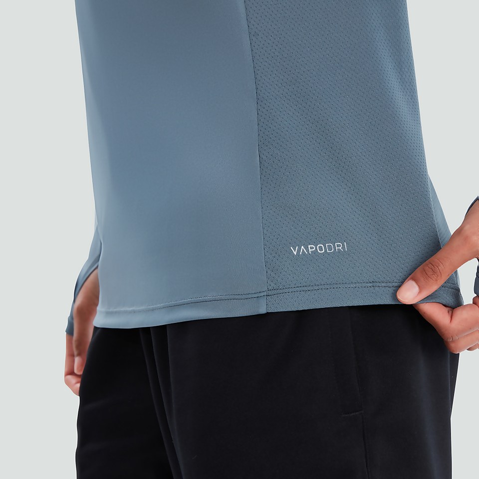 WOMENS VAPODRI SUPER LIGHT LONG SLEEVED TEE GREY