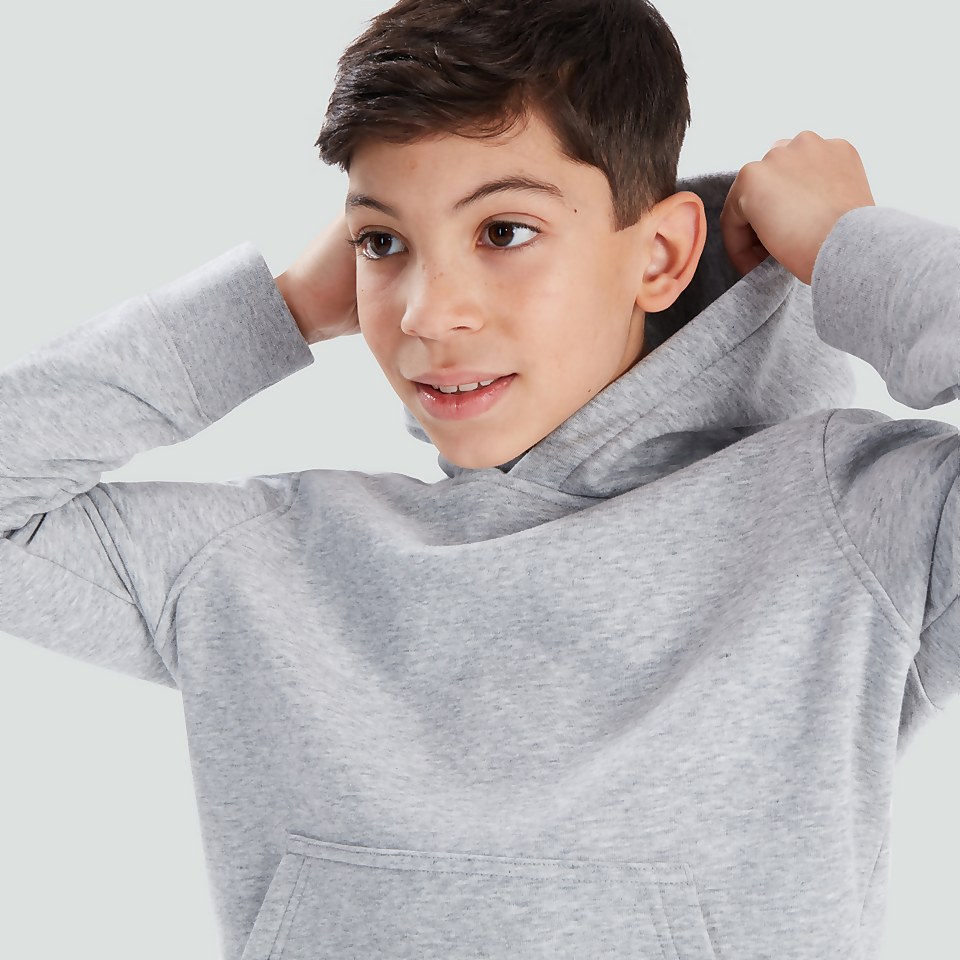 JUNIOR UNISEX CLUB HOODY GREY