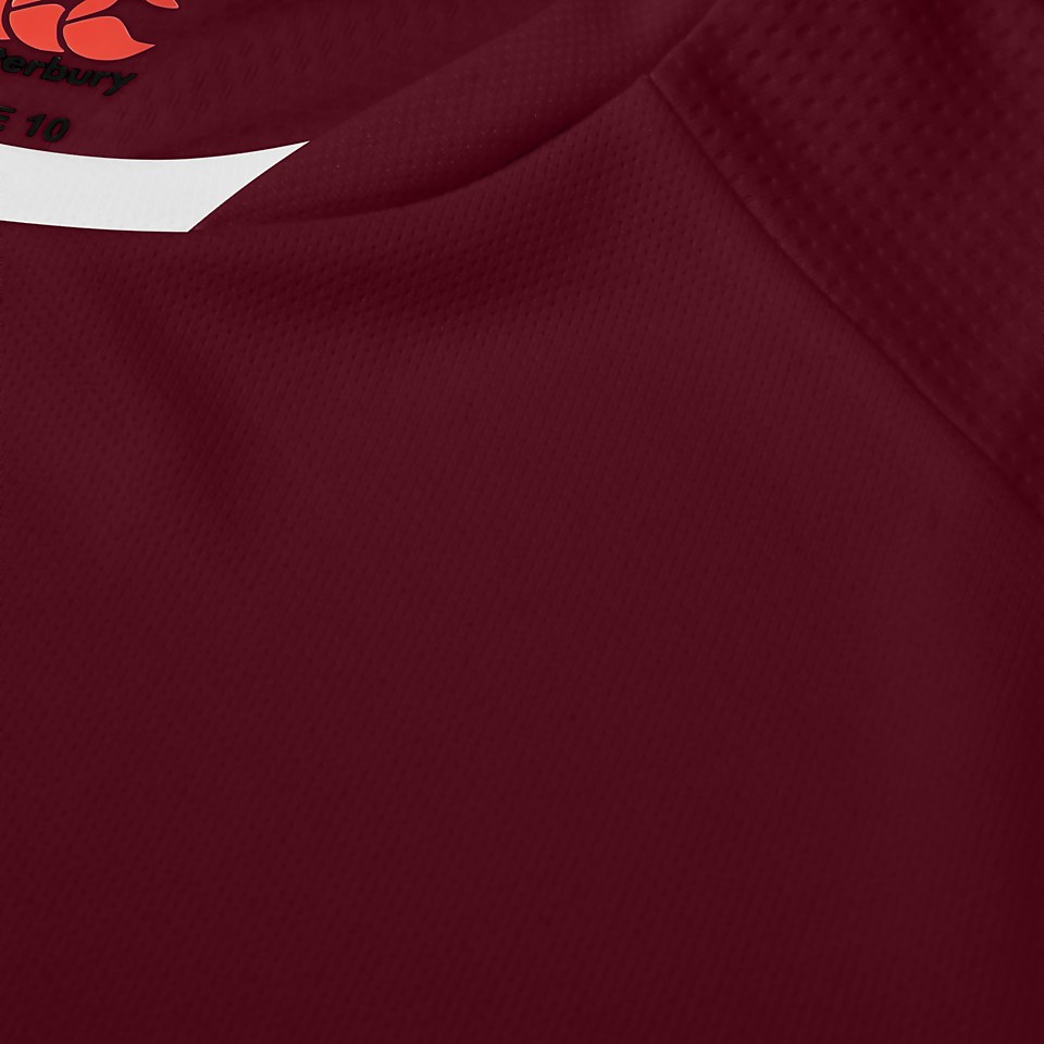 WOMENS CLUB DRY TEE MAROON