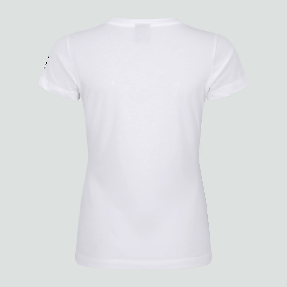 WOMENS CLUB PLAIN TEE WHITE