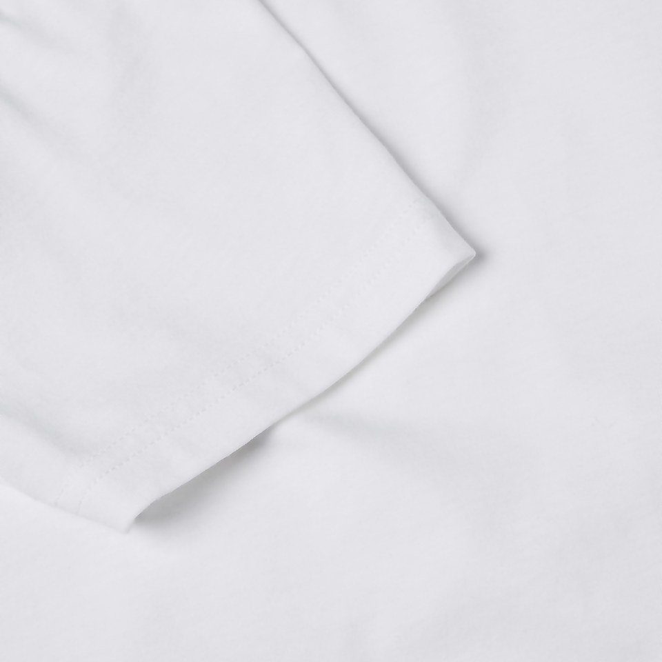 WOMENS CLUB PLAIN TEE WHITE